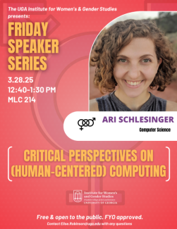 Ari Schlesinger FSS flyer