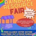 Rainbow Resource Fair poster